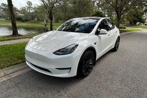 Tesla Model Y car