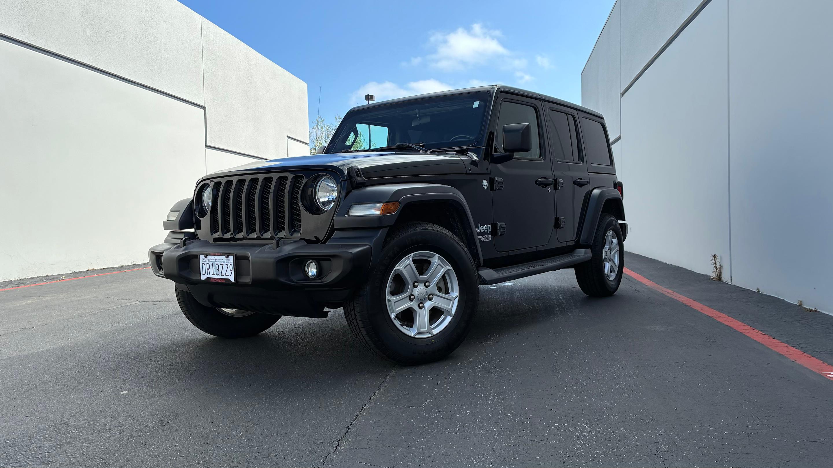 Jeep Wrangler Unlimited 2018 in 