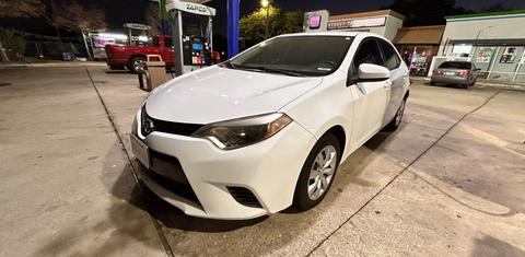 Toyota Corolla 2016