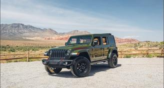 Jeep Wrangler Unlimited 2022 — Exotic car rental alternative in Las Vegas, NV