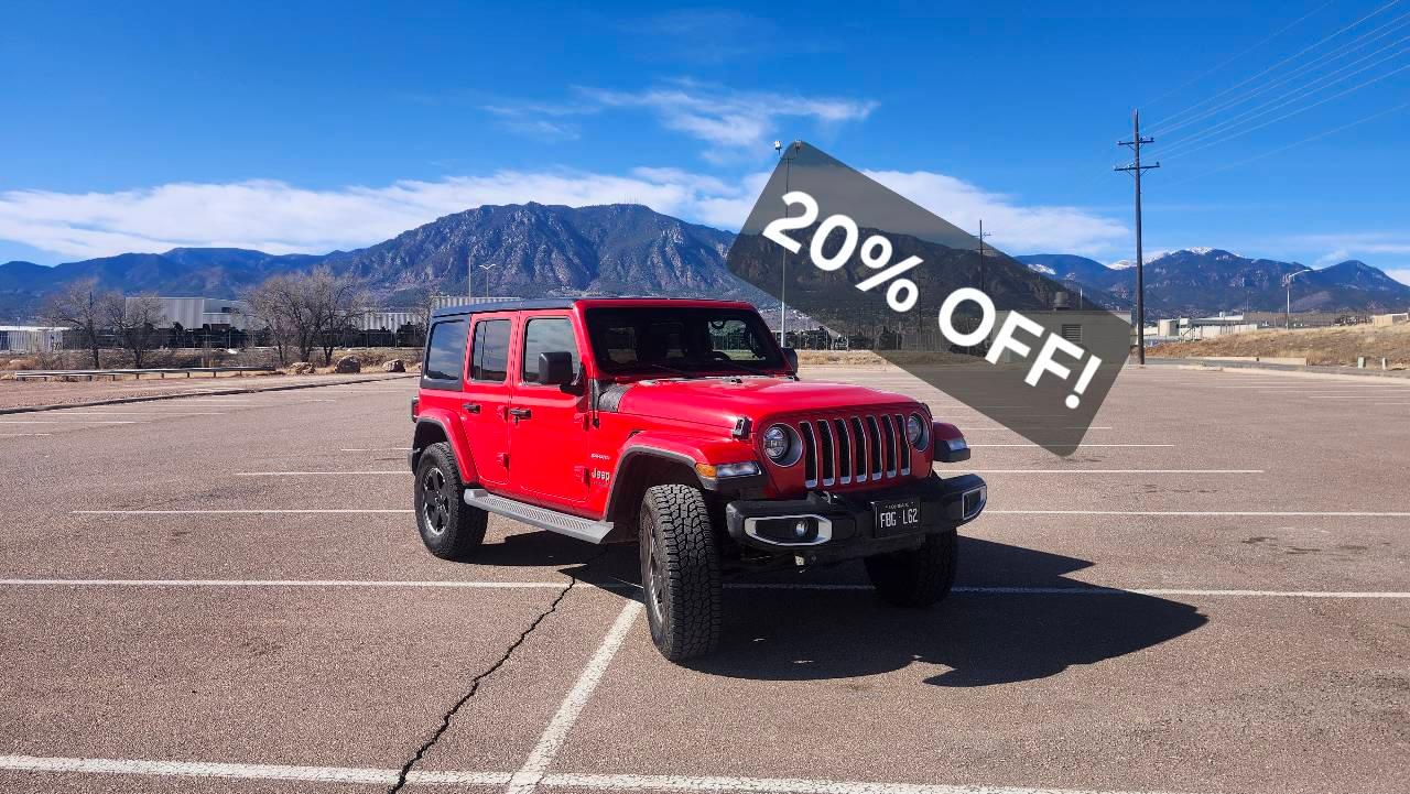 Jeep Wrangler Unlimited 2020 in Fountain, CO
