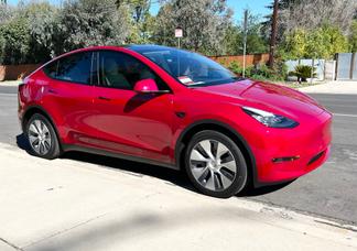 Tesla Model Y car