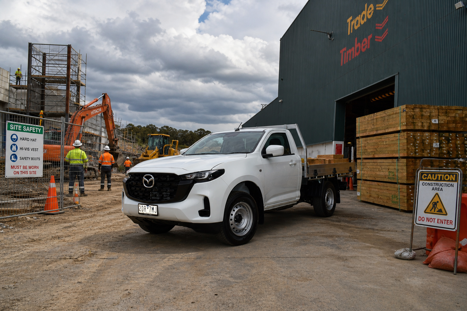 Mazda BT-50 XS Cab Chassis 2025 in Tullamarine