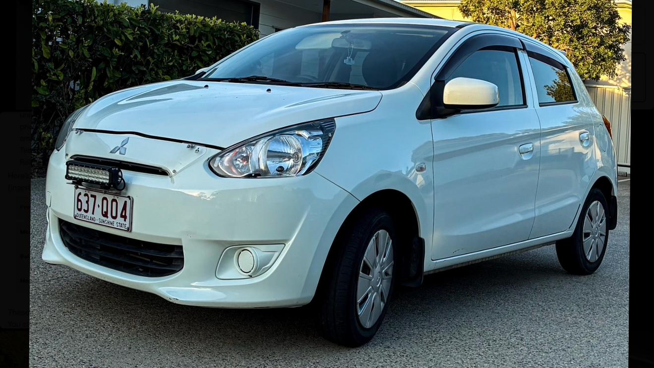 Mitsubishi MIRAGE 2015 in Wandal