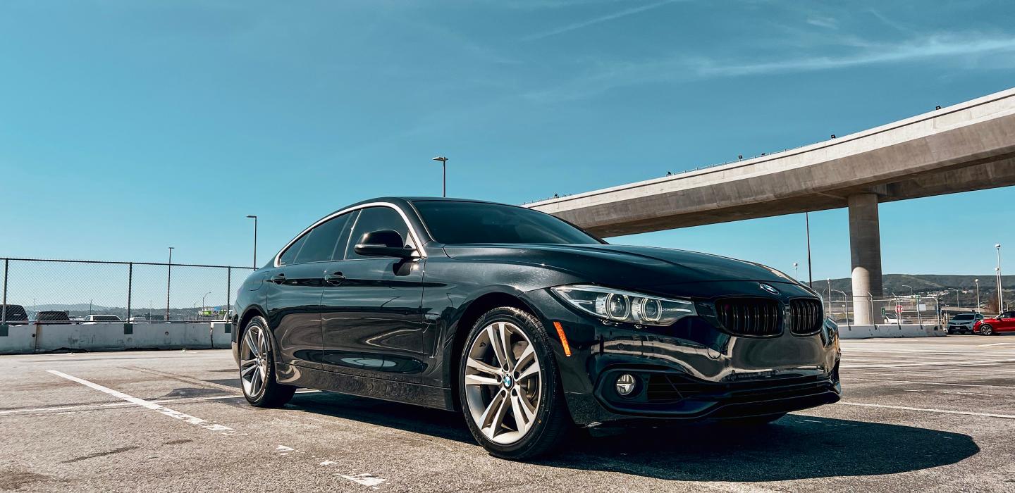 BMW 440i SFO airport