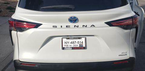 Toyota Sienna 2022