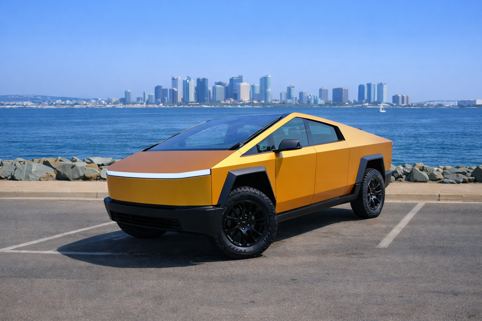 Tesla Cybertruck 2024 in San Diego, CA