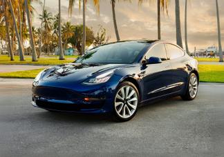 Tesla Model 3 car