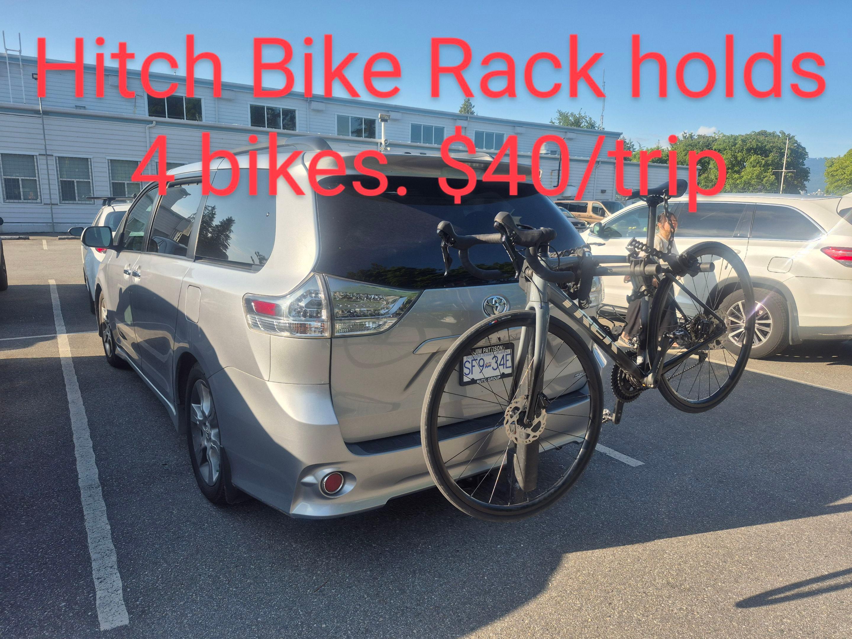 Toyota Sienna Bike Rack For Minivan No Hitch Best Bike Rack For