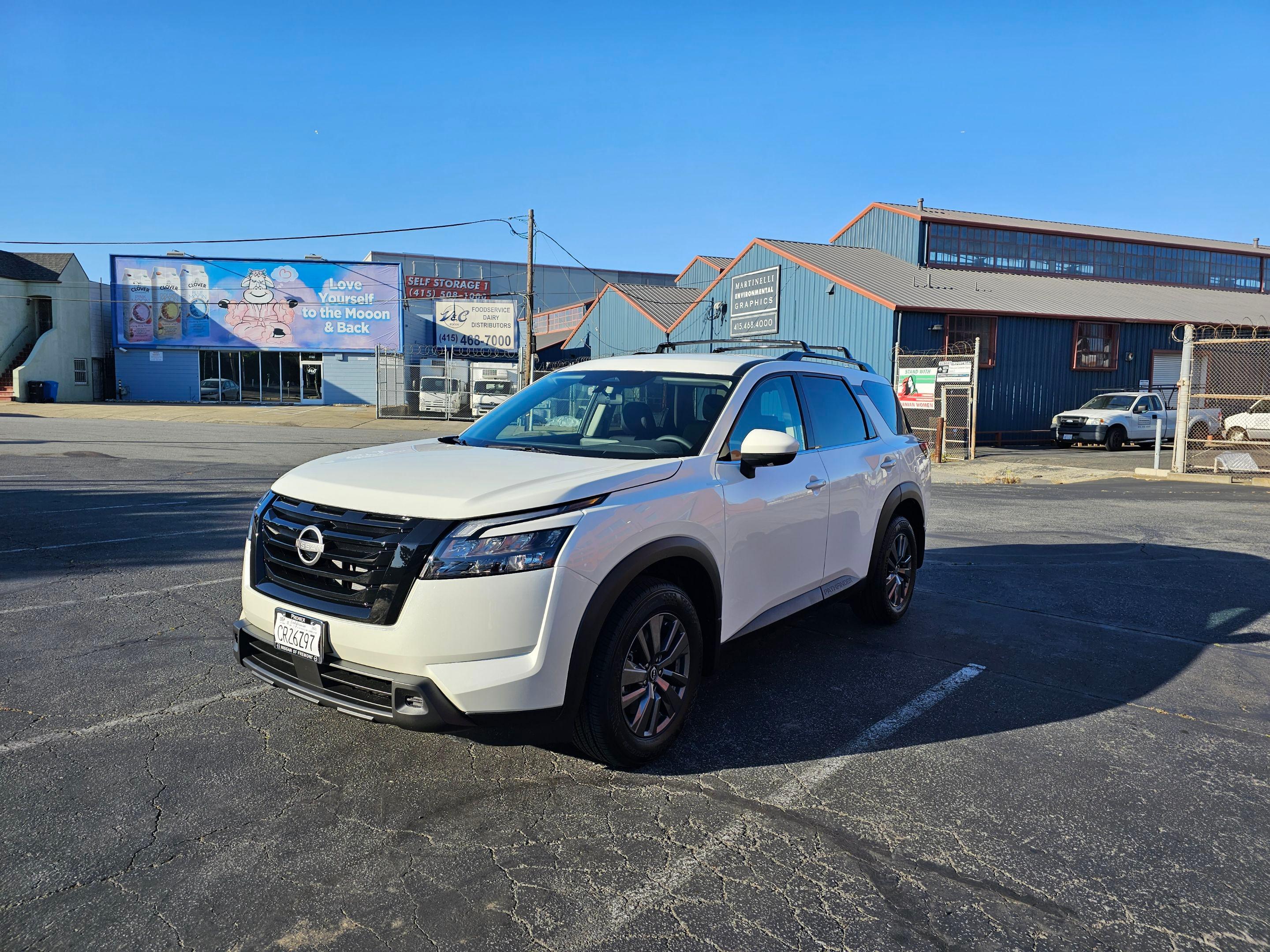 Nissan Pathfinder 2023 rental in San Francisco, CA by Nissan Pathfinder 2023 rental in San Francisco, CA by
