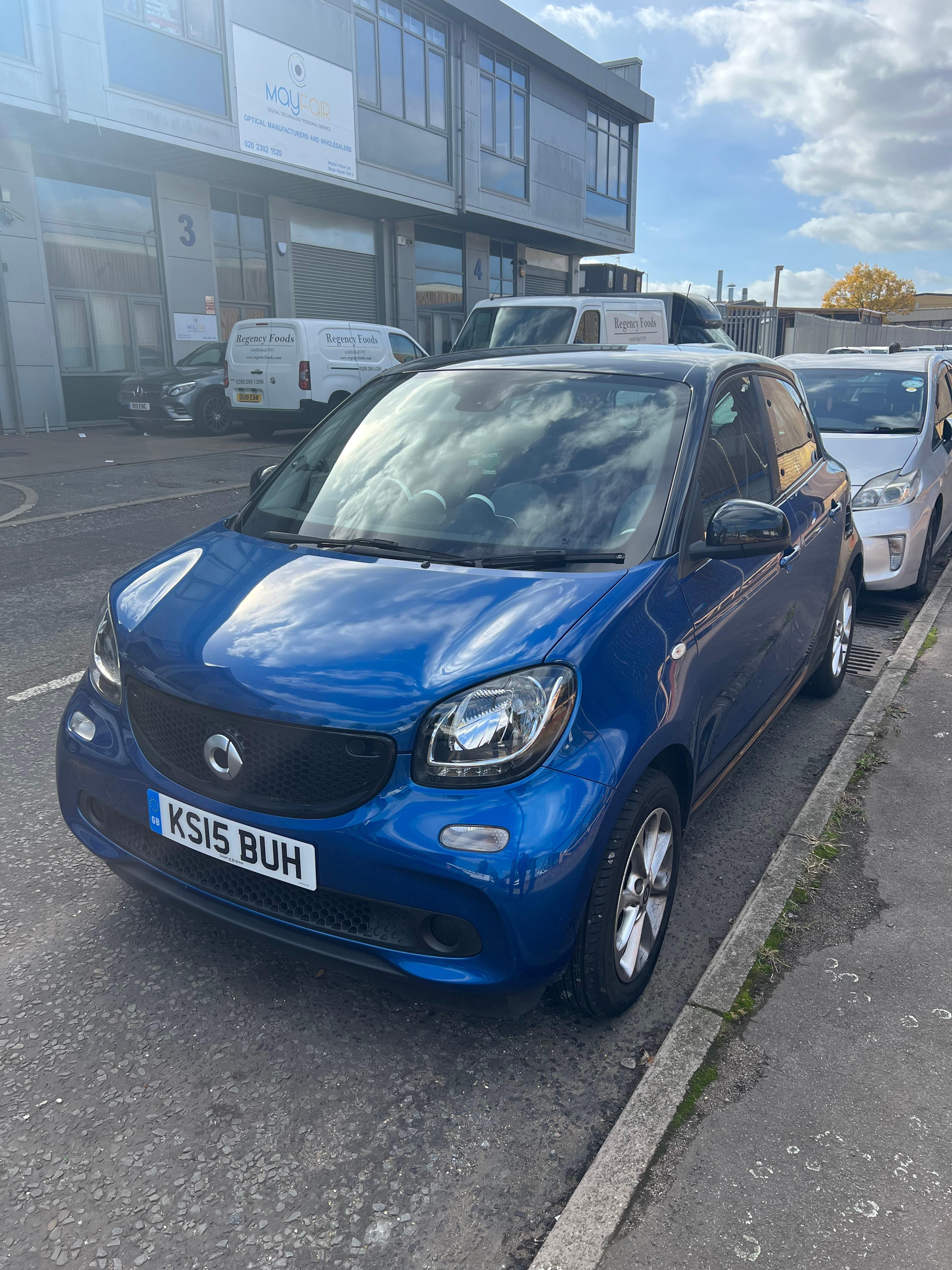 smart Forfour 2015 in London