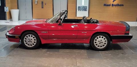 Alfa Romeo Spider Quadrifoglio 1986