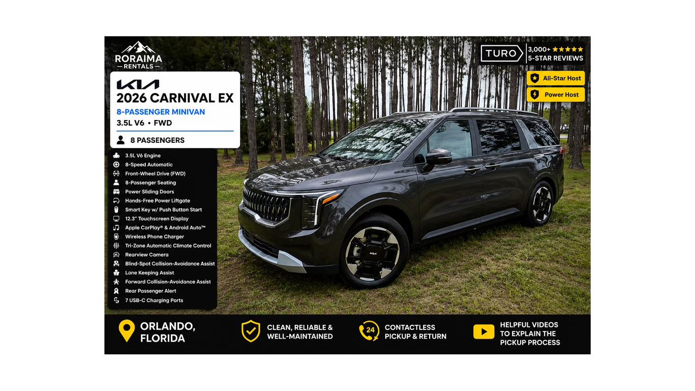 Kia Carnival 2026 in Winter Garden, FL