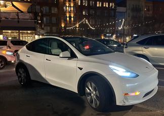 Tesla Model Y car