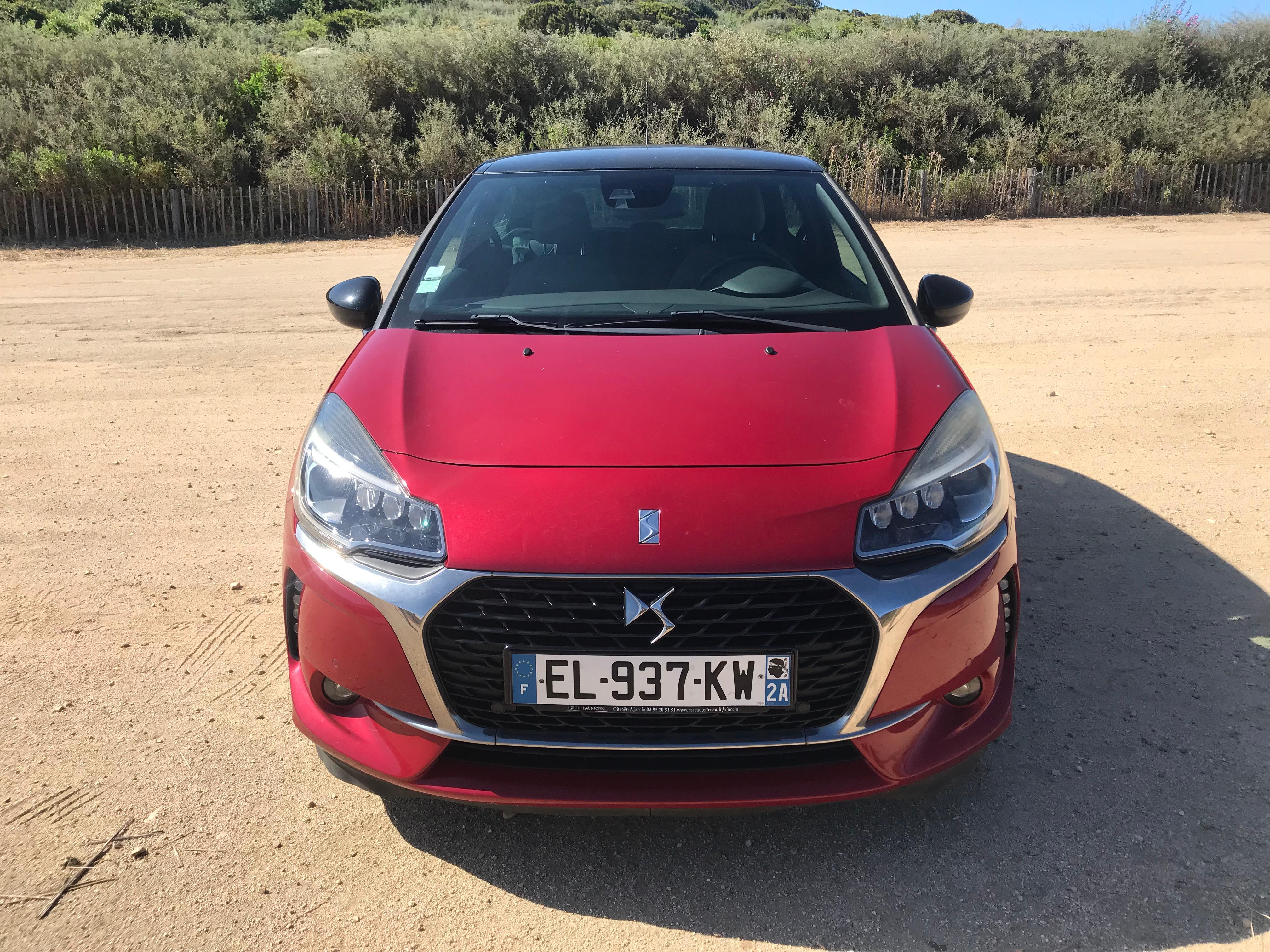 DS 3 2017 à Propriano