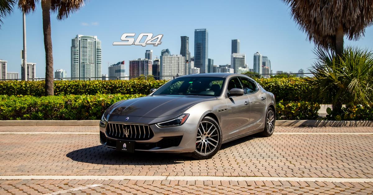 Maserati Ghibli 2019 rental in Miami, FL by RMG Cars Boston Miami