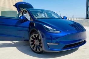 Tesla Model Y car