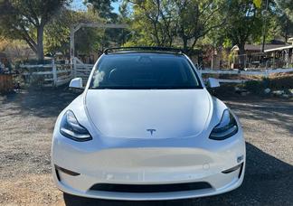 Tesla Model Y car