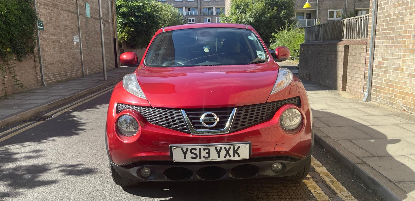 Nissan Juke 2013 rental in London, England by Oscar F. Turo
