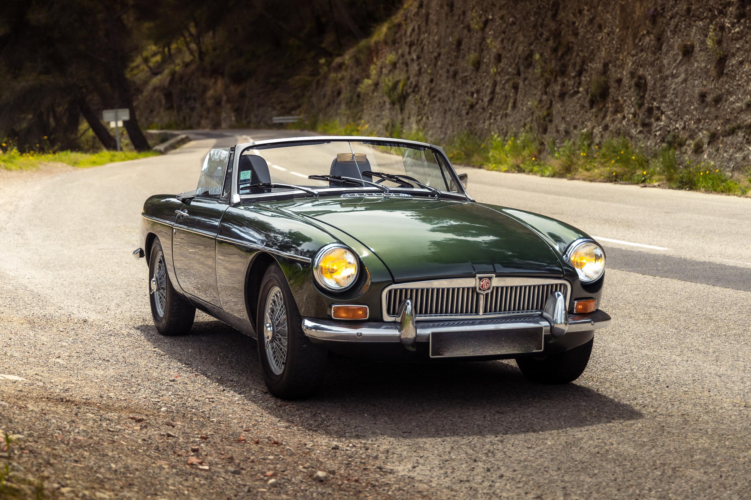 MG B 1969 à Nice