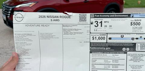 Nissan Rogue 2026