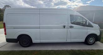 Toyota HIACE 2021 — Van rental alternative in Waterford West