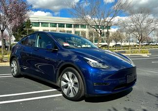 Tesla Model Y car