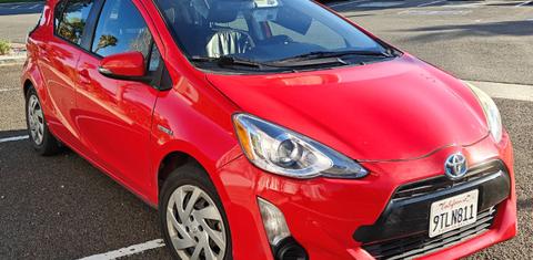 Toyota Prius c 2015