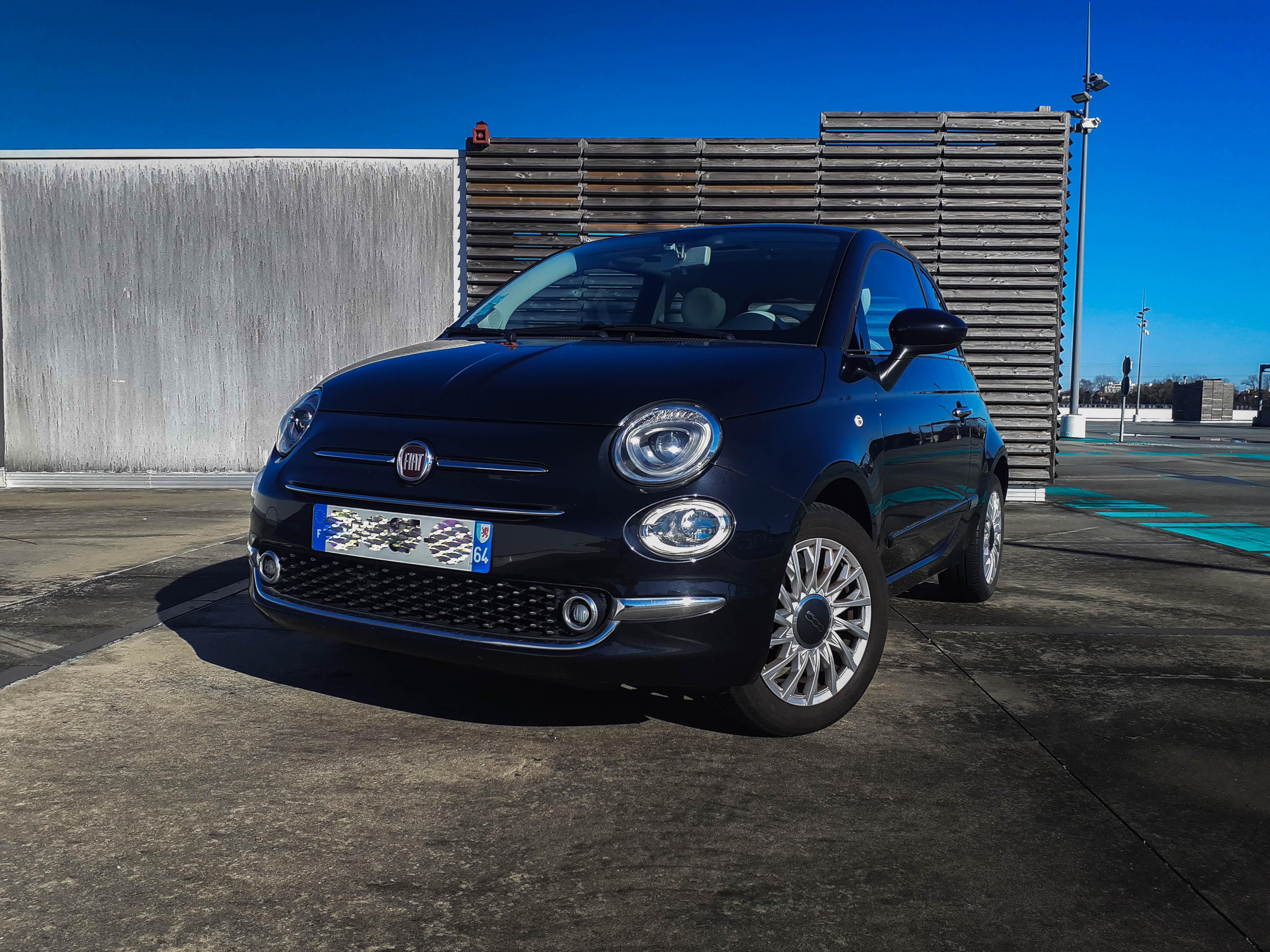 FIAT 500 2017 à Biarritz