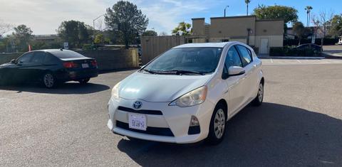Toyota Prius c 2013