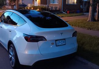 Tesla Model Y car