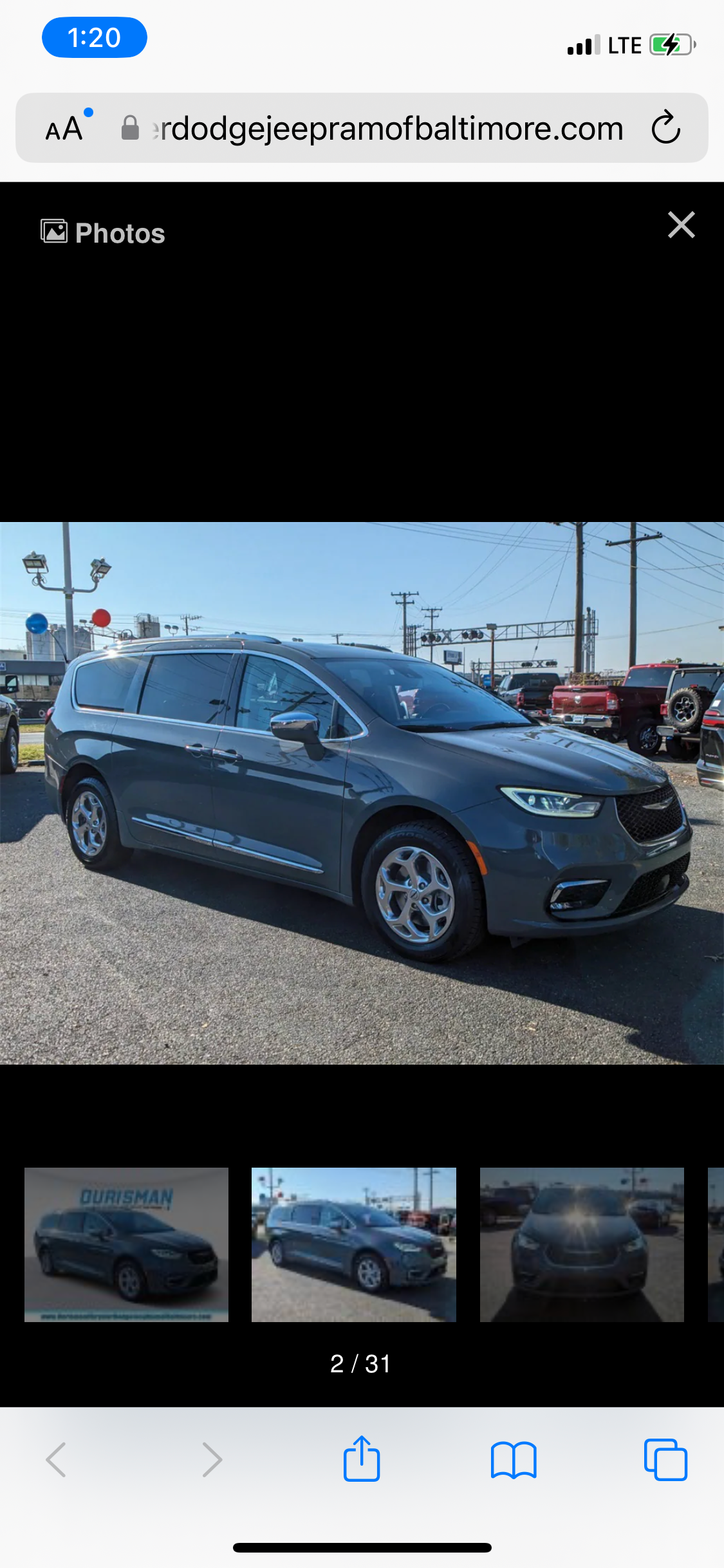 Chrysler Pacifica 2021 in Brooklyn, MD