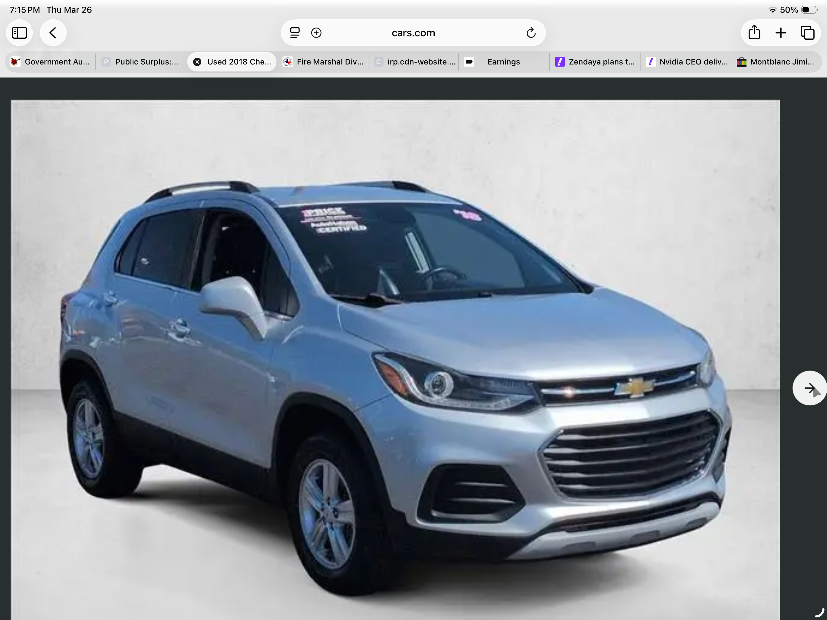 Chevrolet Trax 2018 in El Paso, TX