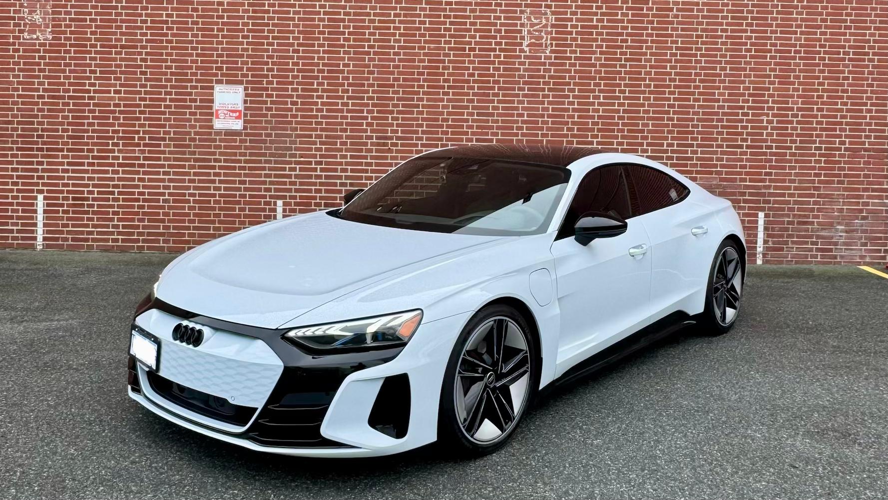 Audi e-tron GT 2023 à Vancouver, BC