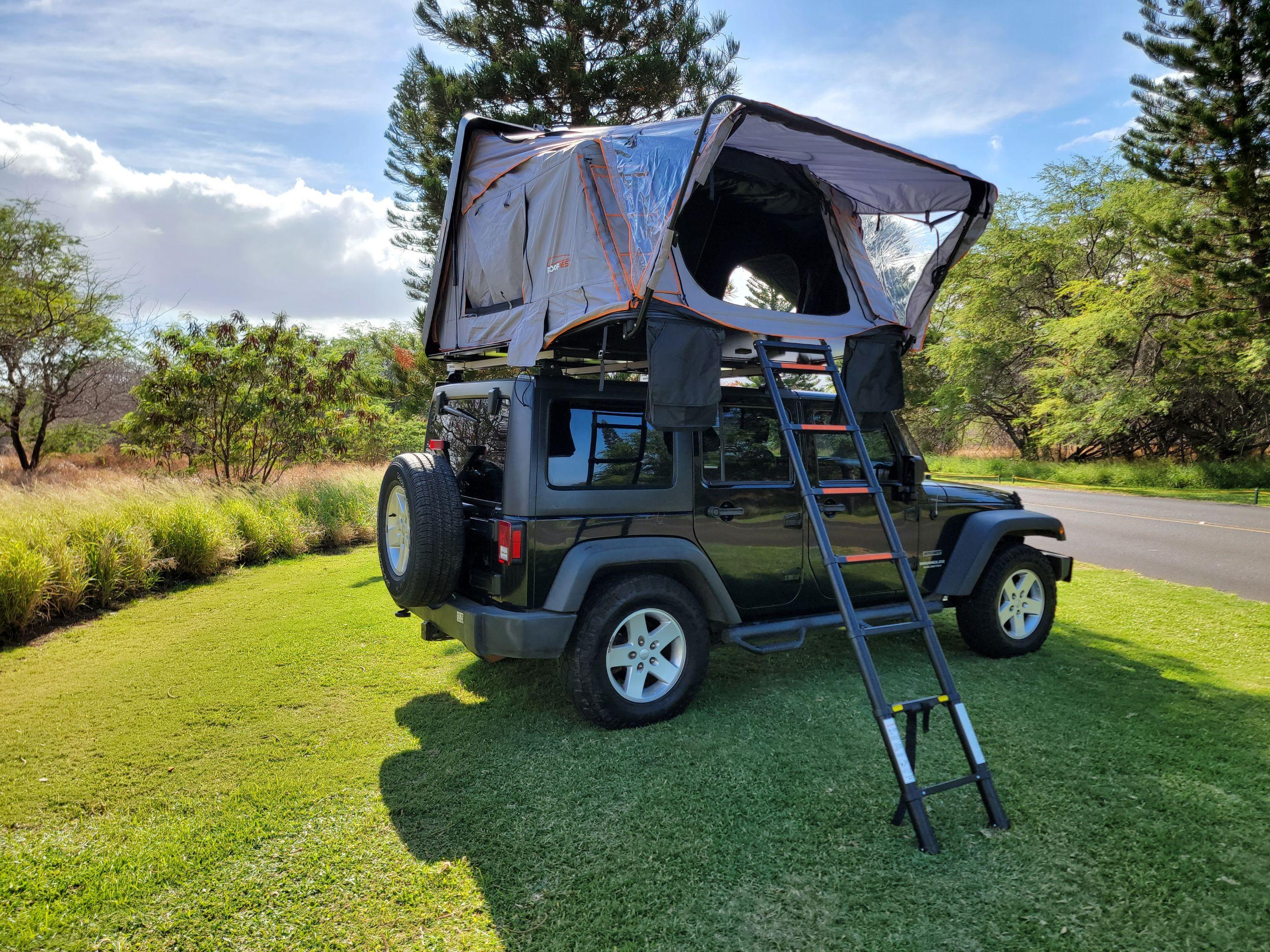 Jeep Wrangler Unlimited 2017 rental in Kahului, HI by Easy Camping Maui