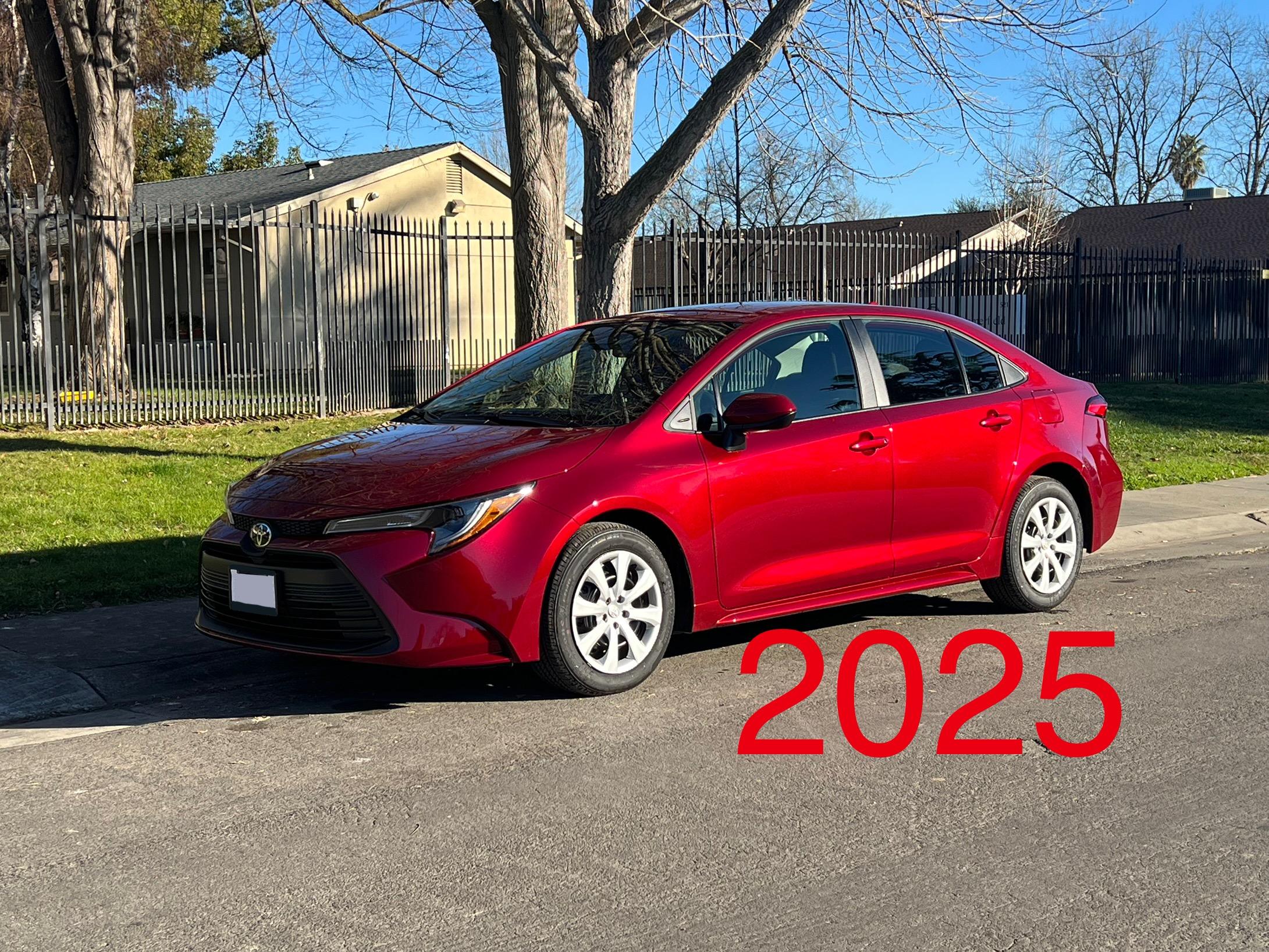 Toyota Corolla 2025 in 