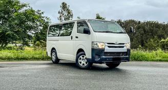 Toyota HIACE 2014 — Van rental alternative in Fortitude Valley