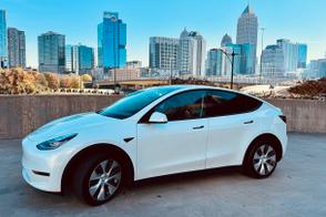 Tesla Model Y car