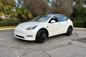 Tesla Model Y car