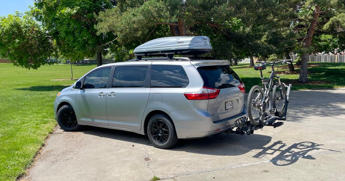 Toyota Sienna Bike Rack For Van Roof Rack Cross Bars Compatible