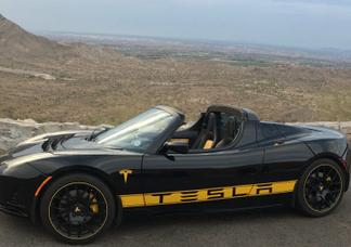 Tesla Roadster car