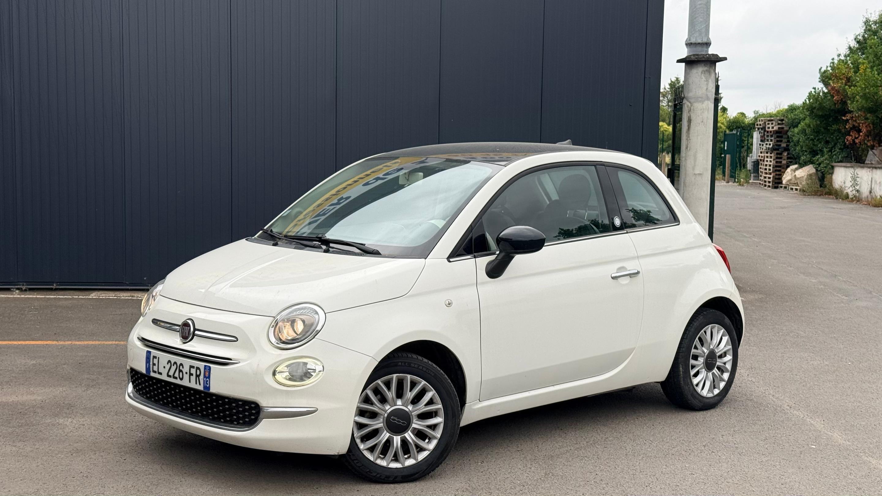 FIAT 500 2017 à Châteaubernard