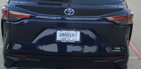 Toyota Sienna 2021