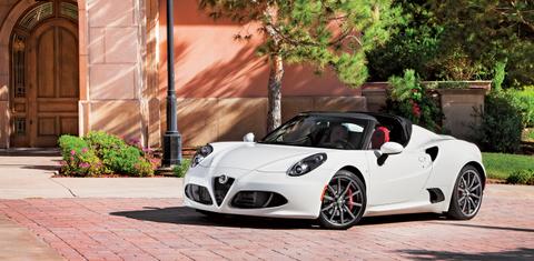 Alfa Romeo 4C Spider 2016