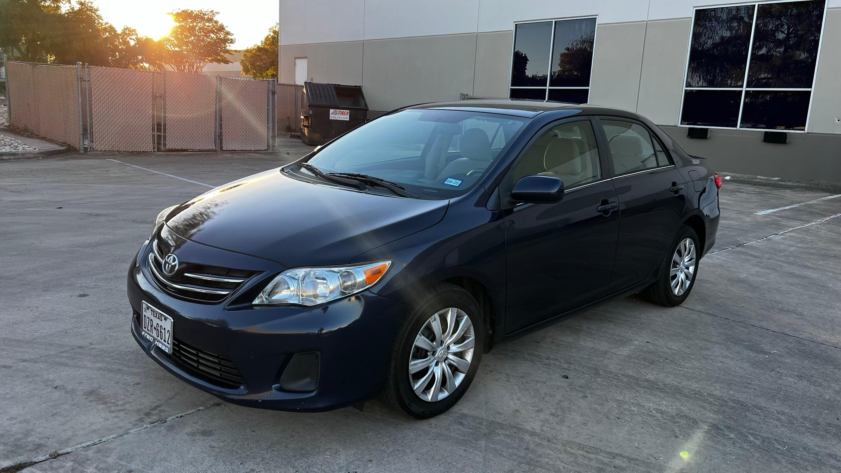 Toyota Corolla 2013 in 
