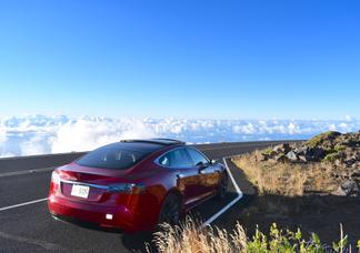 Tesla Model S car