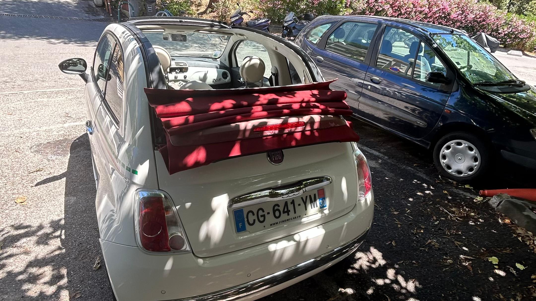 FIAT 500C 2012 à Cannes
