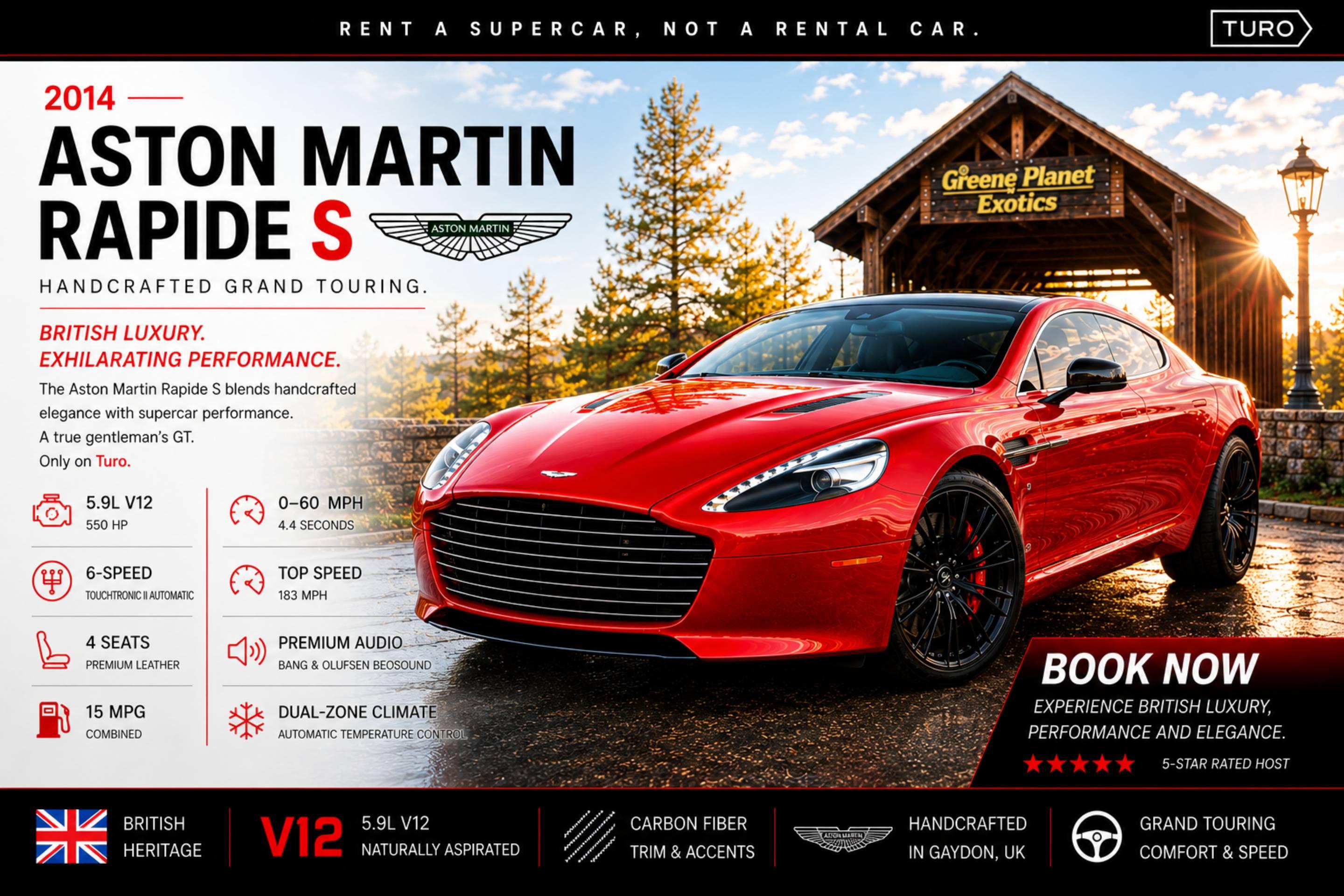 Aston Martin Rapide S 2014 in Elmhurst, IL