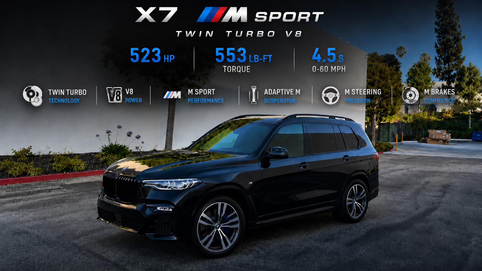 BMW X7 2019 in 